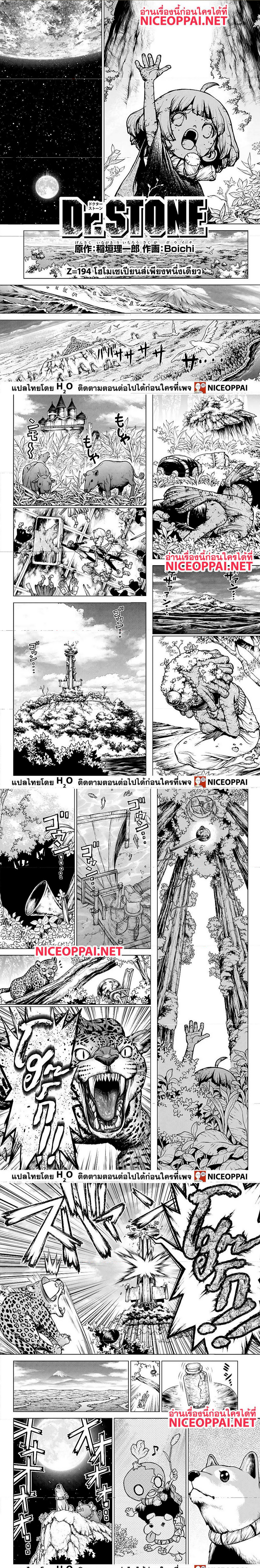 อ่านมังงะ Dr. Stone ตอนที่ 194 แปลไทย MangaNeko